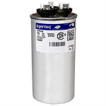 Capacitor, Run Dual, 80/5 Mfd, 370V, Round