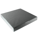 E-Lite Gray Plastic Pad, 30 x 30 x 3"