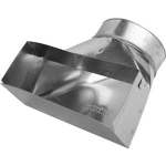 Straight Register Boot, #601P, 12 x 4 x 7"