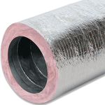 KM Insulated Flex-Vent, 12"x25' Silver Jack R6 Bag