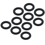 Quick Coupler SealRight 1/4" O-Ring Hose Gaskets, 10 pk